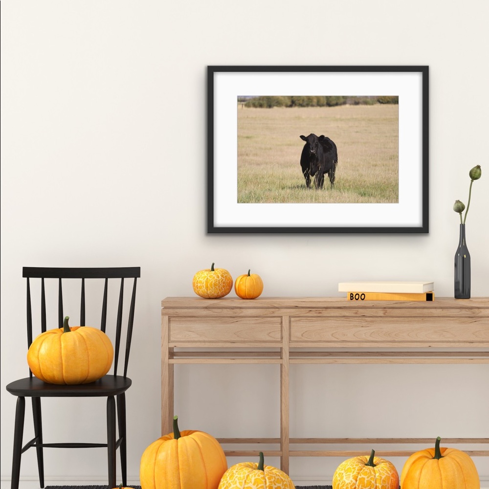 Cow portrait POSTER